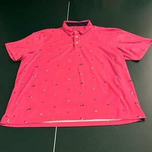 Chaps Pink Golf Polo